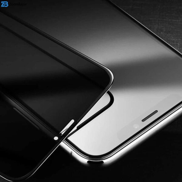 محافظ صفحه نمایش حریم شخصی اپیکوی مدل Silicon Edges Privacy مناسب برای گوشی موبایل اپل iPhone 13/13 Pro/14