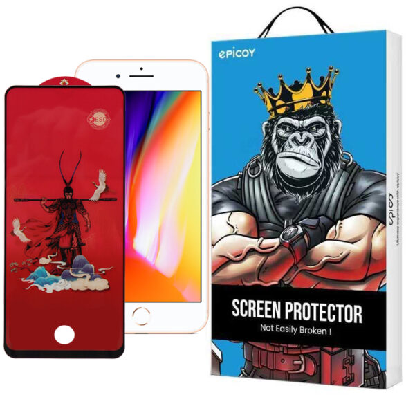 محافظ صفحه نمایش اِپیکوی مدل Monkey King مناسب برای گوشی موبایل اپل iPhone 7/ 8/ SE 2020/ SE 2022