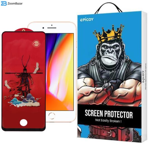 محافظ صفحه نمایش اِپیکوی مدل Monkey King مناسب برای گوشی موبایل اپل iPhone 7/ 8/ SE 2020/ SE 2022