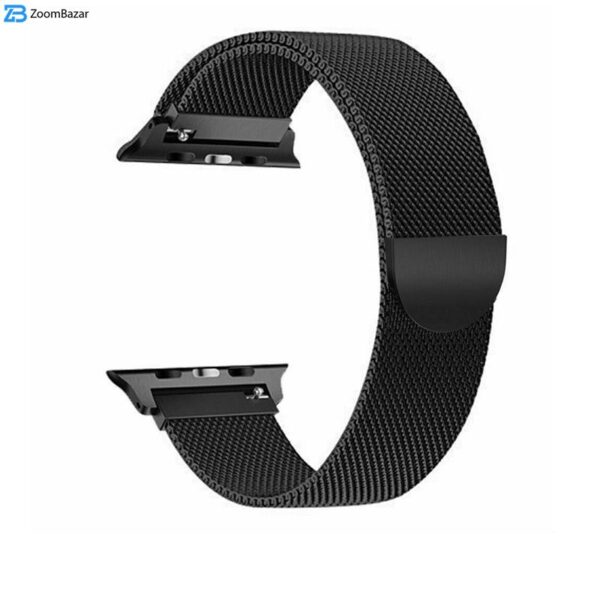 بند اپیکوی مدل Milanese Loop مناسب برای اپل واچ سری 1/2/3/4/5/6/7/8/SE/Ultra سایز 42/44/45/49 میلی متری