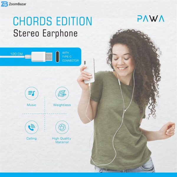 هندزفری پاوا مدل Chords Series Stereo