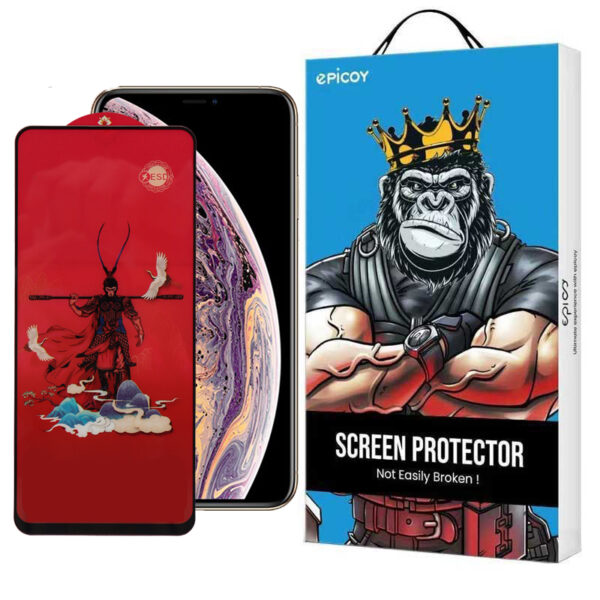 محافظ صفحه نمایش اِپیکوی مدل Monkey King مناسب برای گوشی موبایل iPhone X/ XS/ 11 Pro