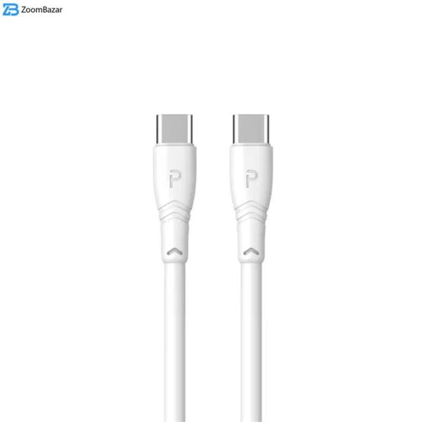 کابل USB-C پاوا مدل PW-12PVCCTOC طول 1.2 متر