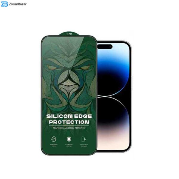 محافظ صفحه نمایش اپیکوی مدل Silicon Edges مناسب برای گوشی موبایل اپل iPhone 14 Pro