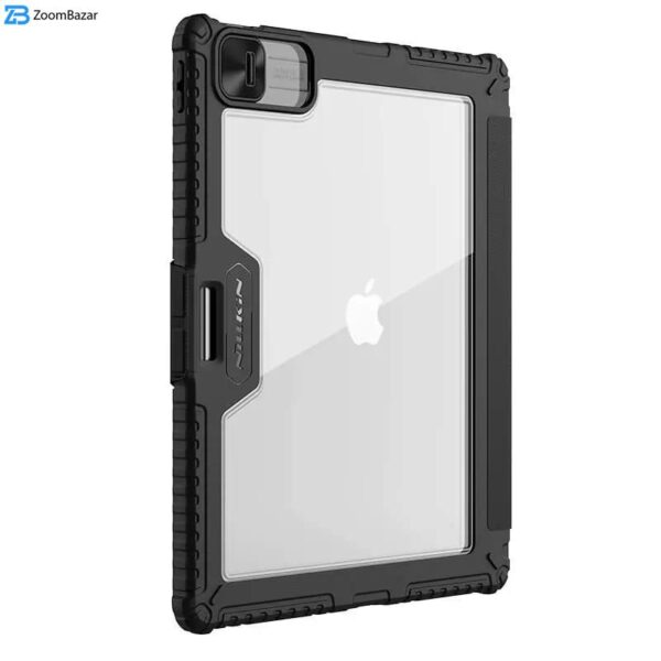 کیف کلاسوری نیلکین مدل Bumper Pro Leather Multi-Angle Folding مناسب برای تبلت اپل iPad Pro 13 2024