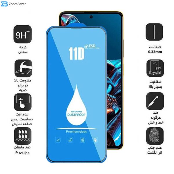 محافظ صفحه نمایش اپیکوی مدل Blue ESD مناسب برای گوشی موبایل شیائومی Poco X5 Pro /X5 /X4 Pro 5G /X3 Pro /X3 NFC /X3 /X2