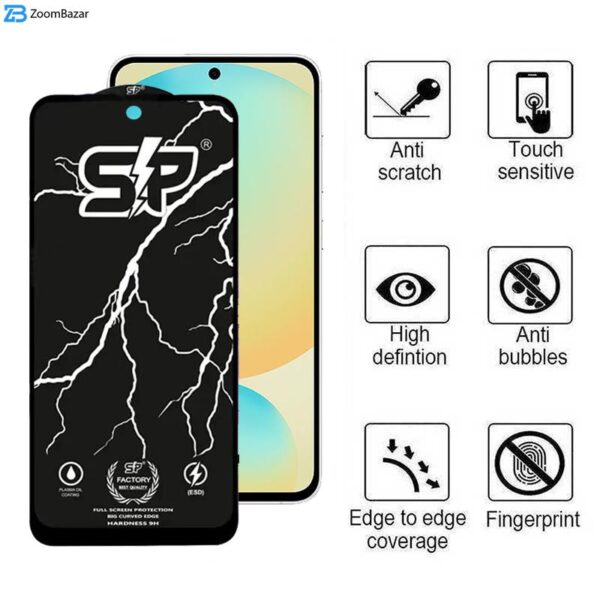 محافظ صفحه نمایش اپیکوی مدل SP Factory مناسب برای گوشی موبایل سامسونگ Galaxy S24 FE/ A55/ A35