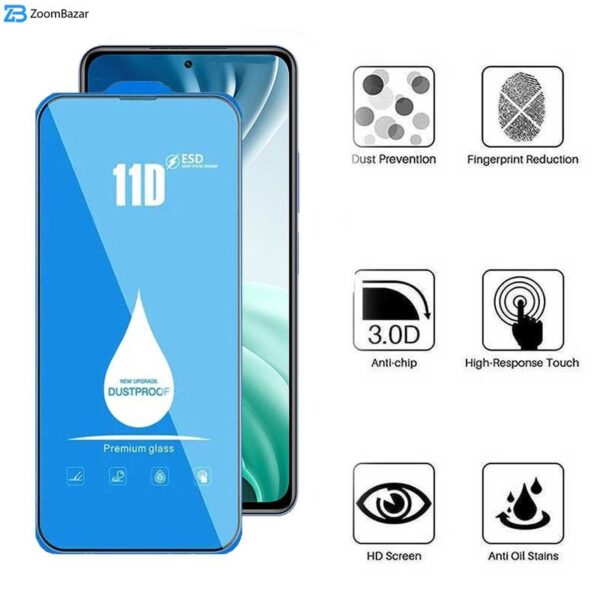 محافظ صفحه نمایش اپیکوی مدل Blue ESD مناسب برای گوشی موبایل شیائومی Mi 11i/ Mi 10i / Mi 11X/ Mi 11X Pro/ 11i/ 11i HyperCharge 5G