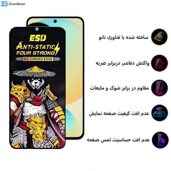 محافظ صفحه نمایش اپیکوی مدل Warrior ESD مناسب برای گوشی موبایل سامسونگ Galaxy S24 FE/ A55/ A35