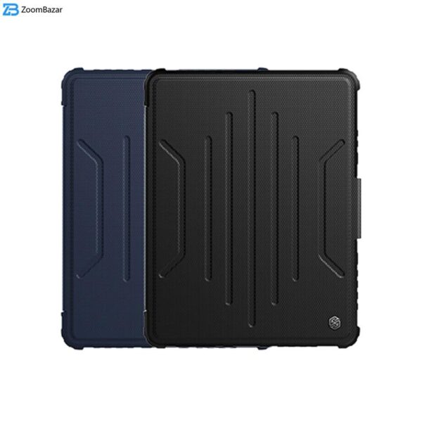 کیف کلاسوری نیلکین مدل Camshield Bumper SnapSafe مناسب برای تبلت اپل iPad Air 13 2024 / iPad Pro 12.9 2022 / 2021 / 2020