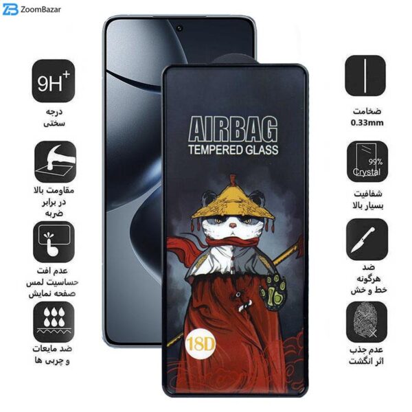 محافظ صفحه نمایش اپیکوی مدل AirBag مناسب برای گوشی موبایل شیائومی 14T Pro / 14T / Redmi K70 Ultra