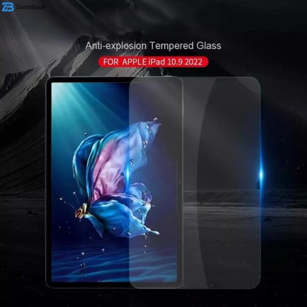 محافظ صفحه نمایش ژاند مدل AXE TEMPERED GLASS مناسب برای تبلت اپل iPad 10.9 (2022)