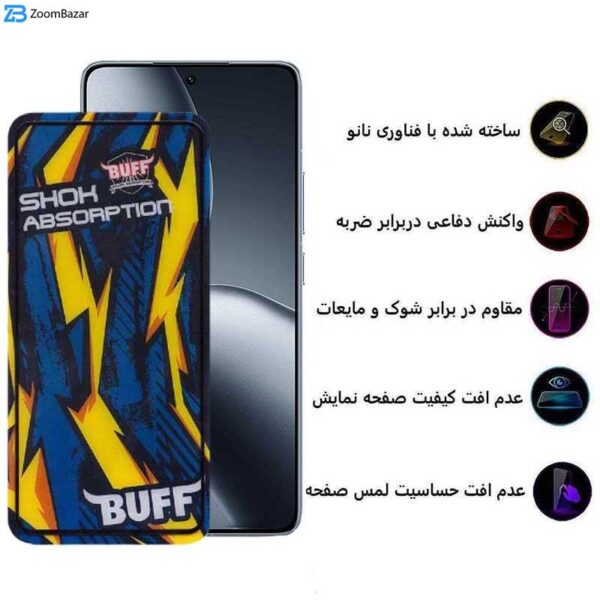 محافظ صفحه نمایش بوف مدل Shock-Shock مناسب برای گوشی موبایل شیائومی 14T Pro / 14T / Redmi k70 Ultra