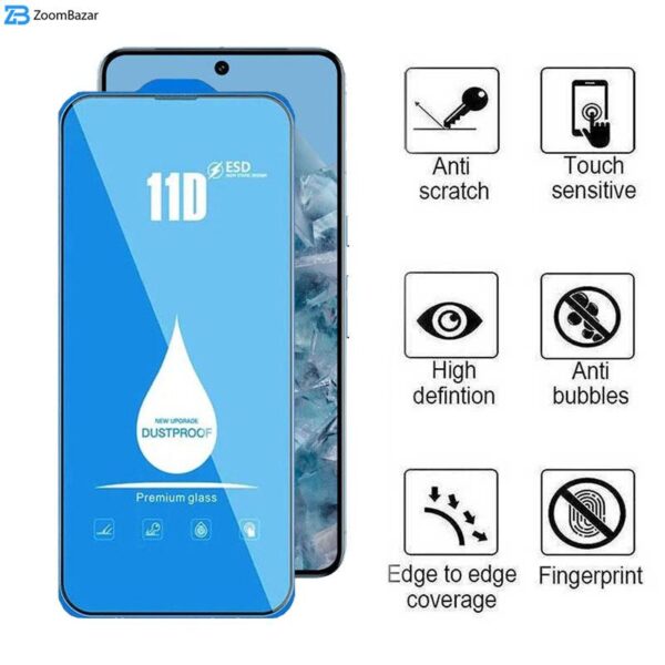 محافظ صفحه نمایش اپیکوی مدل Blue ESD مناسب برای گوشی موبایل گوگل Pixel 8 Pro/ 7 Pro / Pixel 9 Pro XL