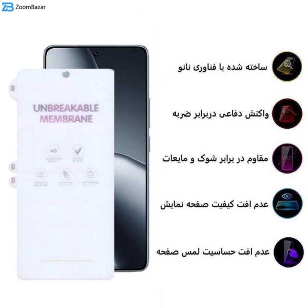 محافظ صفحه نمایش مات بوف مدل Hydrogel-Matte مناسب برای گوشی موبایل شیائومی 14T Pro / 14T / Redmi K70 Ultra