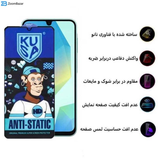 محافظ صفحه نمایش اپیکوی مدل Ice Monkey مناسب برای گوشی موبایل سامسونگ Galaxy A16