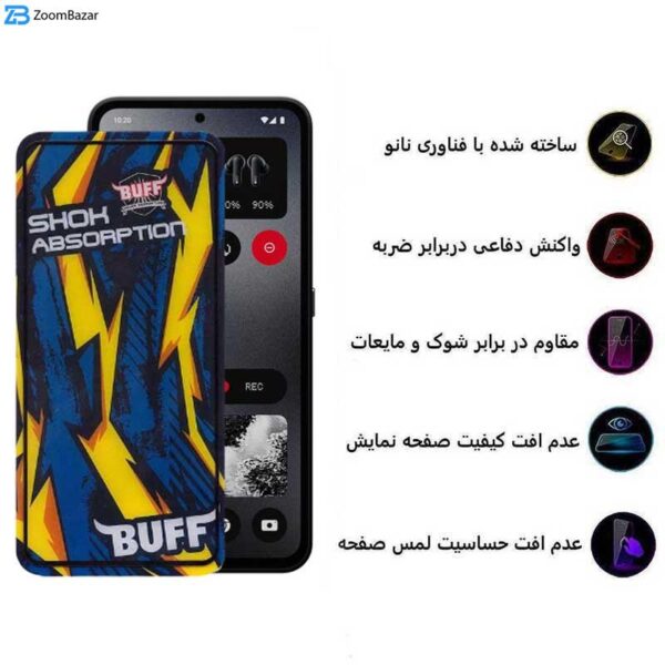 محافظ صفحه نمایش بوف مدل Shock-Shock-G مناسب برای گوشی موبایل ناتینگ فون CMF 1