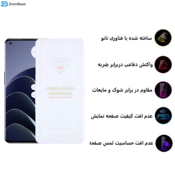 محافظ صفحه نمایش اپیکوی مدل Hydrogel مناسب برای گوشی موبایل وان پلاس 10 Pro/9 Pro