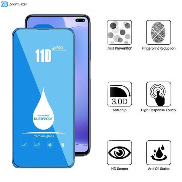 محافظ صفحه نمایش اپیکوی مدل Blue ESD مناسب برای گوشی موبایل شیائومی Mi 10T Pro 5G/ Mi 10T 5G/ Redmi K30 / Poco F2 Pro/ Poco X2