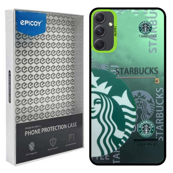 کاور طرح StarBucks مناسب برای گوشی موبایل سامسونگ Galaxy S23 FE