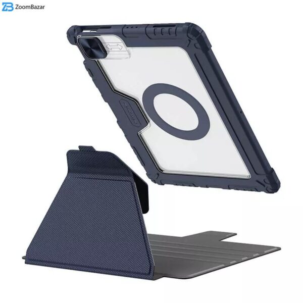 کیف کلاسوری نیلکین مدل Camshield Bumper SnapSafe مناسب برای تبلت اپل iPad Air 13 2024 / iPad Pro 12.9 2022 / 2021 / 2020