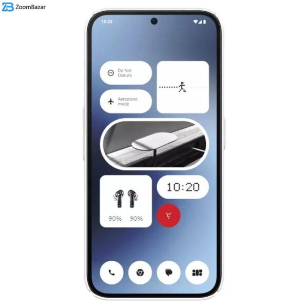 کاور نیلکین مدل Super Frosted Shield مناسب برای گوشی موبایل ناتینگ فون 2a Plus/ 2a