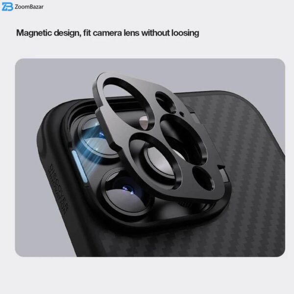 کاور نیلکین مدل CarboProp Magnetic مناسب برای گوشی موبایل اپل iPhone 15 Pro Max