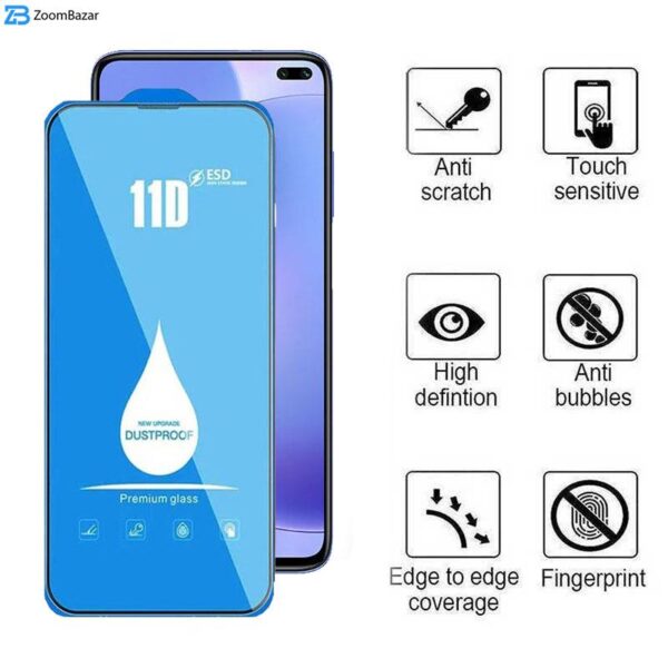 محافظ صفحه نمایش اپیکوی مدل Blue ESD مناسب برای گوشی موبایل شیائومی Mi 10T Pro 5G/ Mi 10T 5G/ Redmi K30 / Poco F2 Pro/ Poco X2