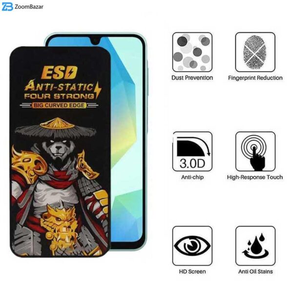 محافظ صفحه نمایش اپیکوی مدل Warrior ESD مناسب برای گوشی موبایل سامسونگ Galaxy A16