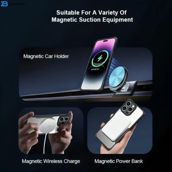 کاور ژاند مدل Magnetic Holder مناسب برای گوشی موبایل اپل iPhone 12