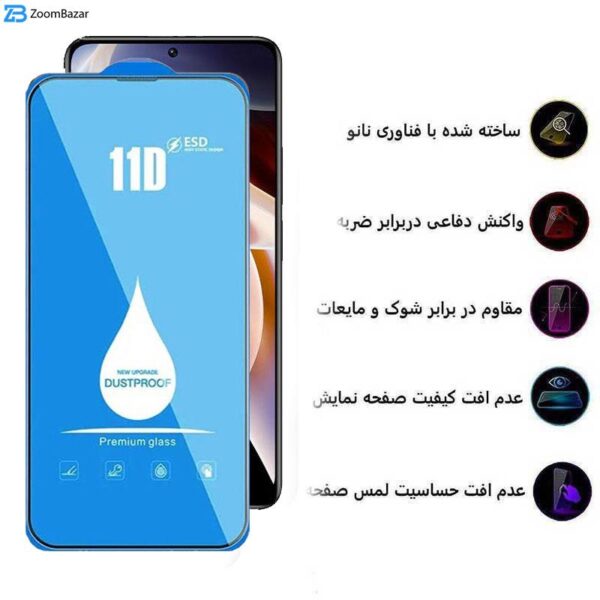 محافظ صفحه نمایش اپیکوی مدل Blue ESD مناسب برای گوشی موبایل شیائومی Redmi Note 11 Pro Plus / Note 11 Pro 4G/5G/China