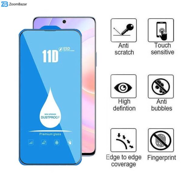 محافظ صفحه نمایش 11D اپیکوی مدل Blue ESD مناسب برای گوشی موبایل هوآوی Nova 9 SE/ Nova 10 SE/ Nova 11 SE/ Nova 12/ Nova 12 Lite/ Nova 12i/ Nova 12 SE/ honor 50 Se