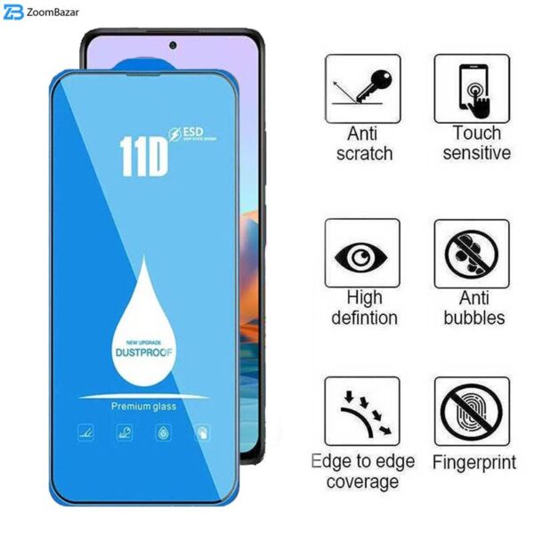 محافظ صفحه نمایش اپیکوی مدل Blue ESD مناسب برای گوشی موبایل شیائومی Redmi Note 10 Pro Max / Note 10 Pro 4G(Internationa) / Note 10 Lite / Note 10 Pro 4G (India)