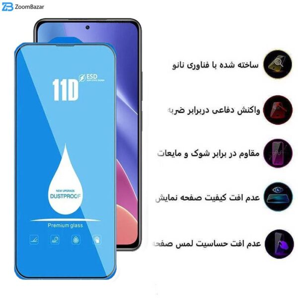 محافظ صفحه نمایش اپیکوی مدل Blue ESD مناسب برای گوشی موبایل شیائومی Redmi K40 Ultra/ K40 Pro Plus/ K40 Gaming/ K40 Pro/ K40S/ K40