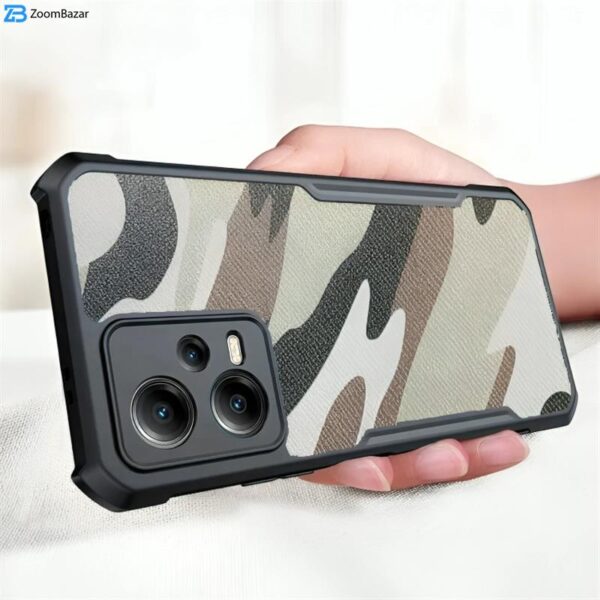 کاور ژاند مدل Xundd Camouflage مناسب برای گوشی موبایل شیائومی Poco X5 / Redmi Note 12 5G