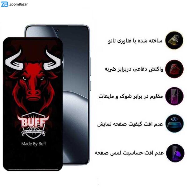 محافظ صفحه نمایش سرامیکی بوف مدل Ceramic Pro مناسب برای گوشی موبایل شیائومی 14T Pro / 14T / Redmi k70 Ultra