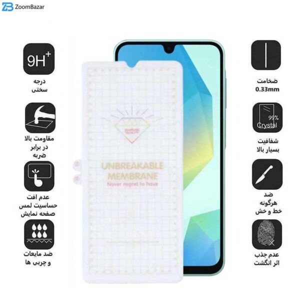 محافظ صفحه نمایش بوف مدل Hydrogel مناسب برای گوشی موبایل سامسونگ Galaxy A16 5G/ A16 4G