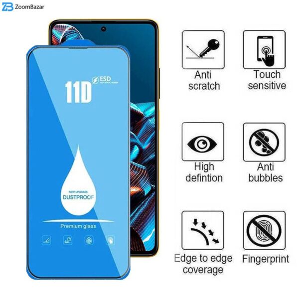 محافظ صفحه نمایش اپیکوی مدل Blue ESD مناسب برای گوشی موبایل شیائومی Poco X5 Pro /X5 /X4 Pro 5G /X3 Pro /X3 NFC /X3 /X2