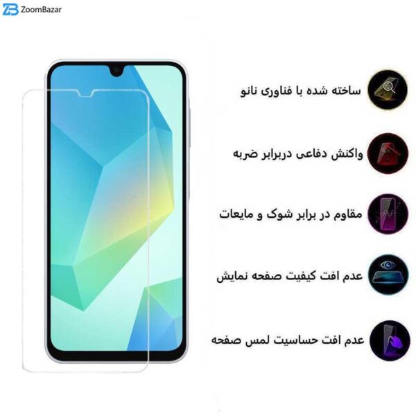 محافظ صفحه نمایش اپیکوی مدل Clear Pro مناسب برای گوشی موبایل سامسونگ Galaxy A16 5G/ A16 4G