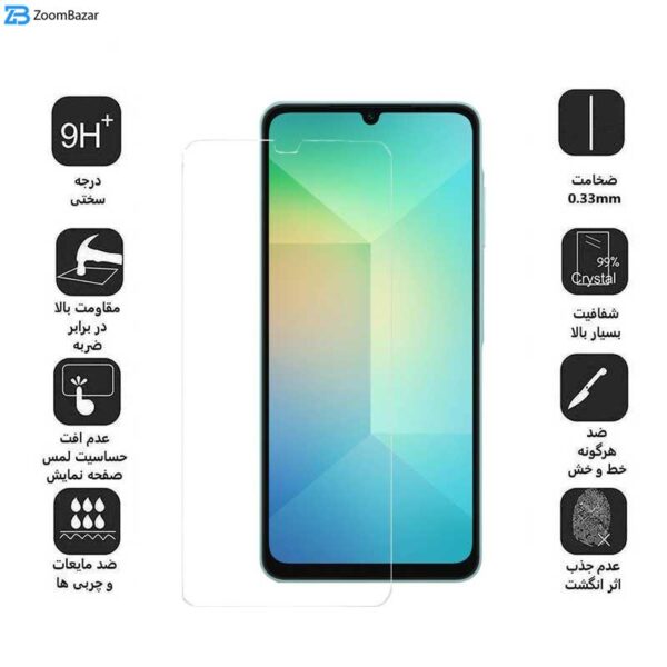 محافظ صفحه نمایش اپیکوی مدل Clear Pro مناسب برای گوشی موبایل سامسونگ Galaxy A06/A06s/A05s/A05/F05