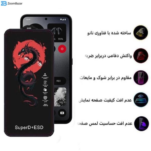 محافظ صفحه نمایش اپیکوی مدل Dragon ESD مناسب برای گوشی موبایل ناتینگ فون CMF 1