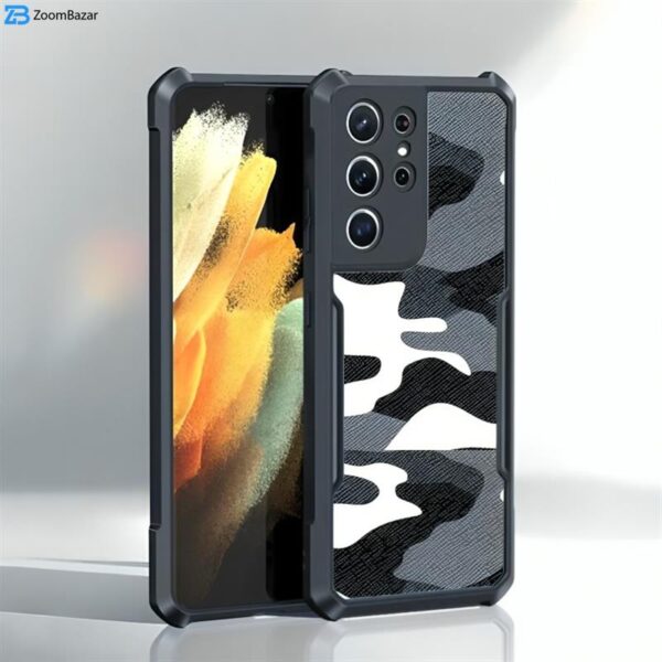 کاور ژاند مدل Xundd Camouflage مناسب برای گوشی موبایل سامسونگ Galaxy S21 Ultra