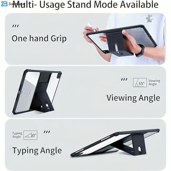 کاور ژاند مدل Stand Holder مناسب برای تبلت اپل iPad 10.2 2019 / 10.2 2020 / 10.2 2021