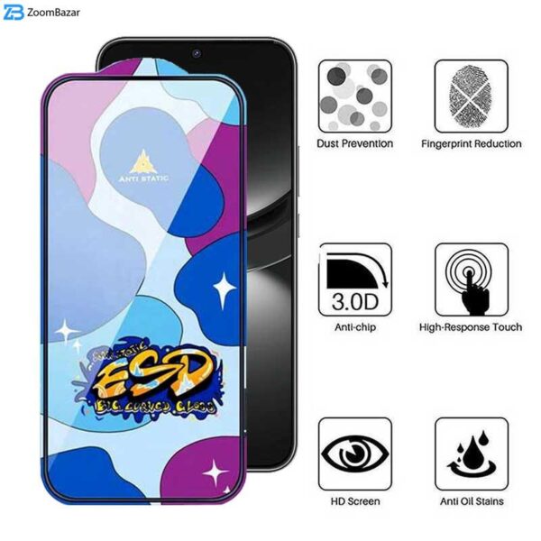 محافظ صفحه نمایش اپیکوی مدل Star ESD مناسب برای گوشی موبایل هوآوی Nova 12 / Nova 12 Lite / Nova 11 SE / Nova 10 SE