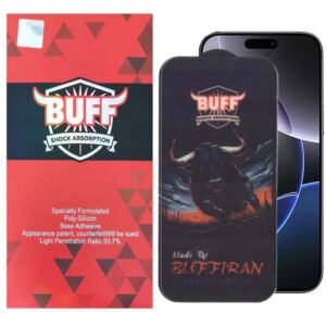 محافظ صفحه نمایش بوف مدل BullRun Buffer مناسب برای گوشی موبایل اپل iPhone 16 Pro Max