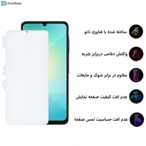 محافظ صفحه نمایش اپیکوی مدل Hydrogel-Cover مناسب برای گوشی موبایل سامسونگ Galaxy A06/A06s/A05s/A05/F05