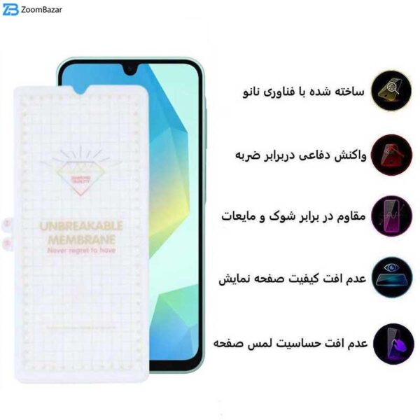 محافظ صفحه نمایش بوف مدل Hydrogel مناسب برای گوشی موبایل سامسونگ Galaxy A16 5G/ A16 4G