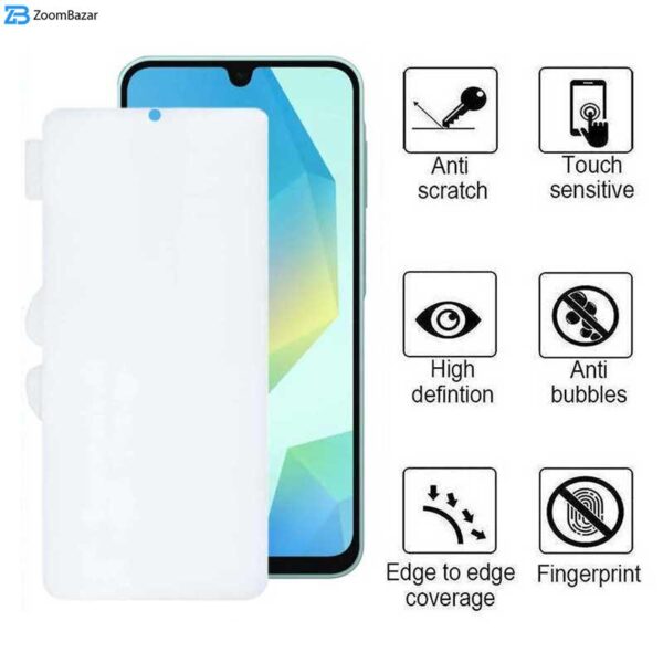 محافظ صفحه نمایش بوف مدل Hydrogel-Cover مناسب برای گوشی موبایل سامسونگ Galaxy A16 5G/ A16 4G