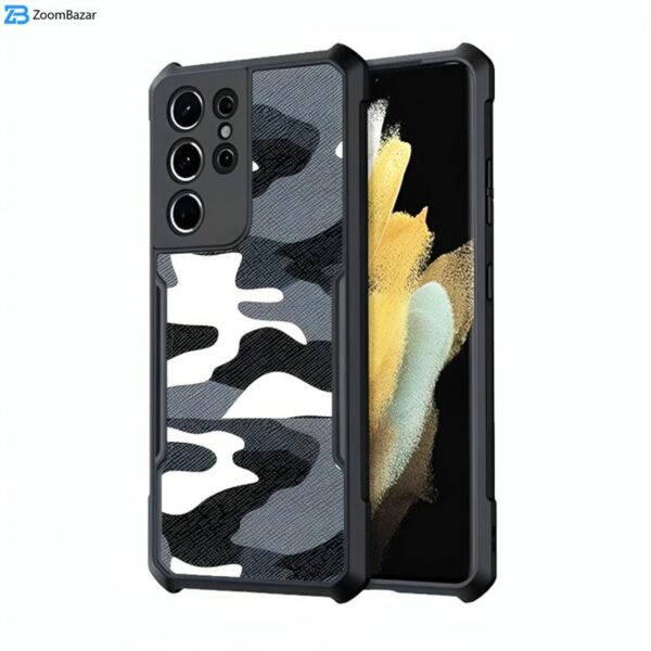 کاور ژاند مدل Xundd Camouflage مناسب برای گوشی موبایل سامسونگ Galaxy S21 Ultra