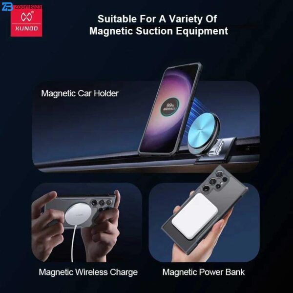 کاور اپیکوی مدل Xundd Magnetic Holder مناسب برای گوشی موبایل سامسونگ Galaxy S24 FE